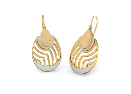 3 Tone Plated | Fashion Earrings